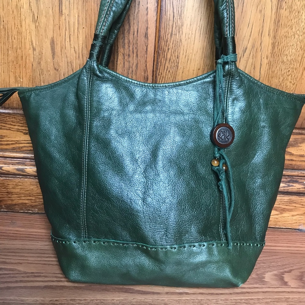 Genuine leather Green The SAK Hobo bag